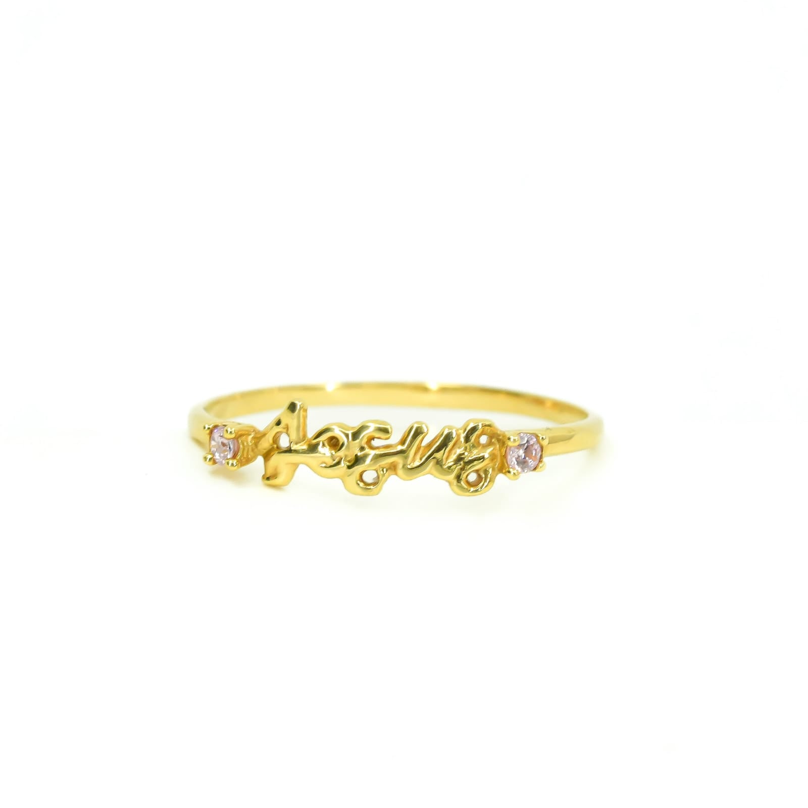 ANILLO JESUS DAMA ORO 18K TALLA 6 3/4