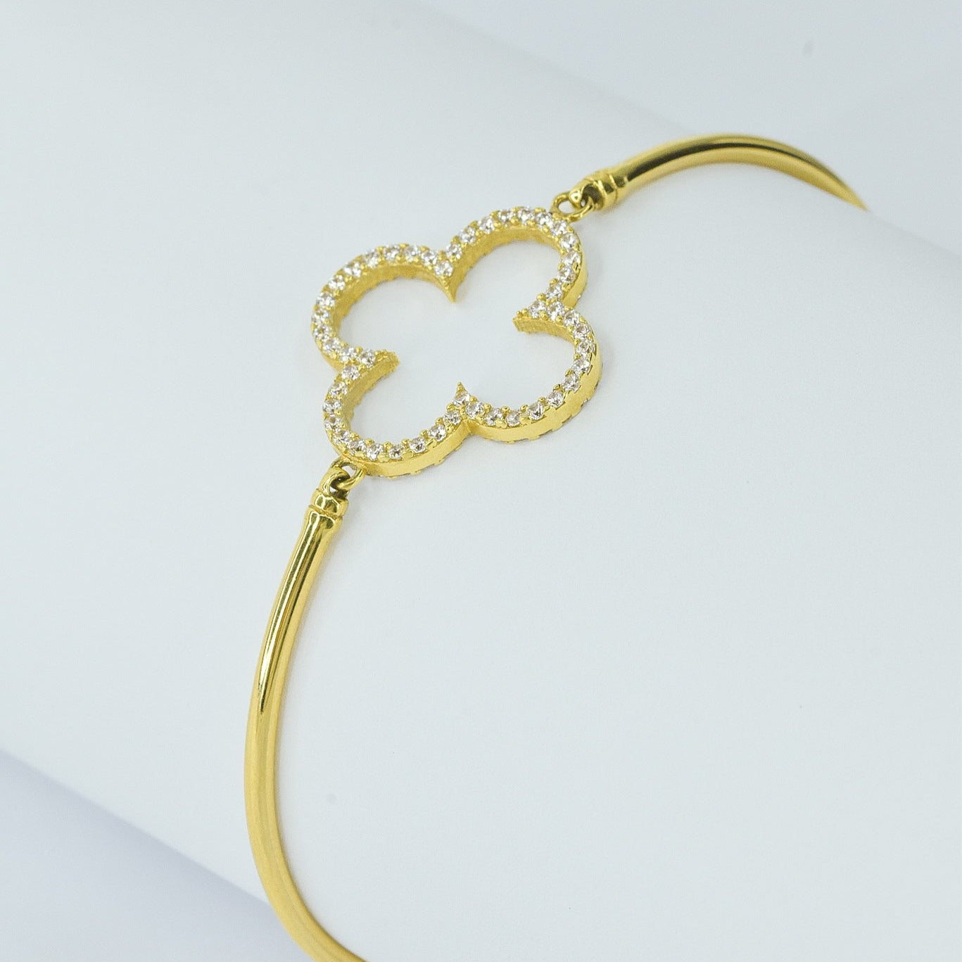 PULSERA TREBOL X DIAMETRO 6.3CM