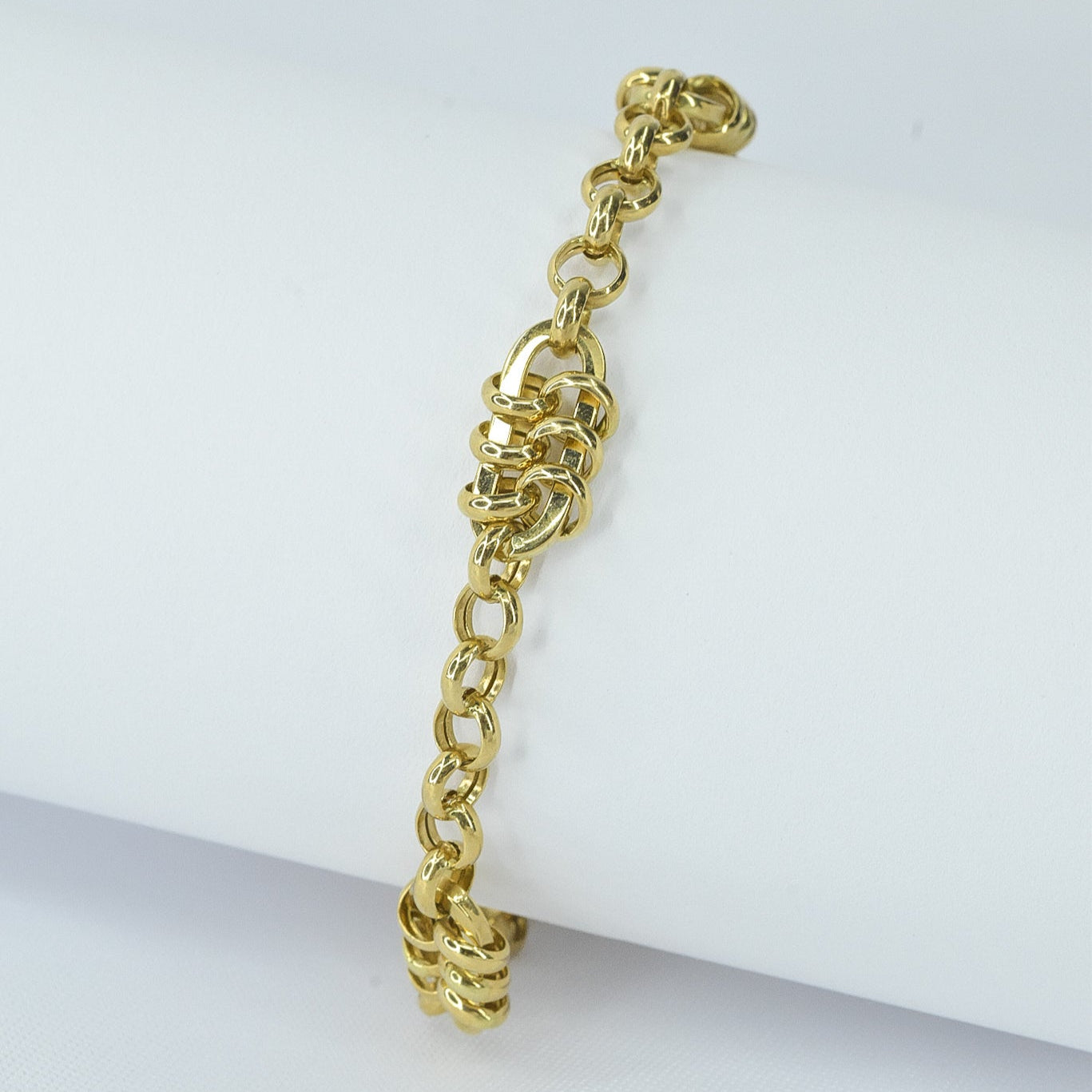 PULSERA T. VALENT X ORO 18K X 17CM X 9MM