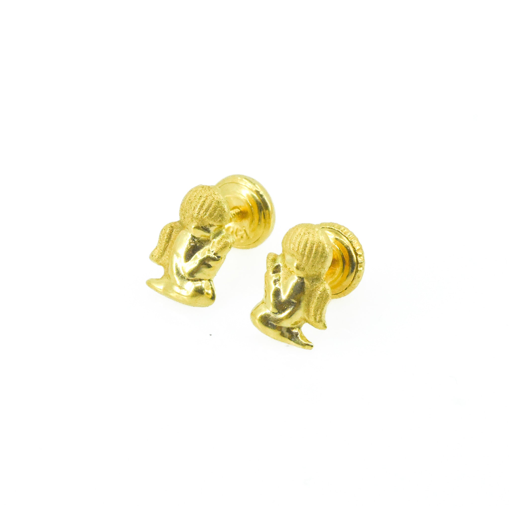 TOPOS ANGELES ORO 18K X 8.9MM