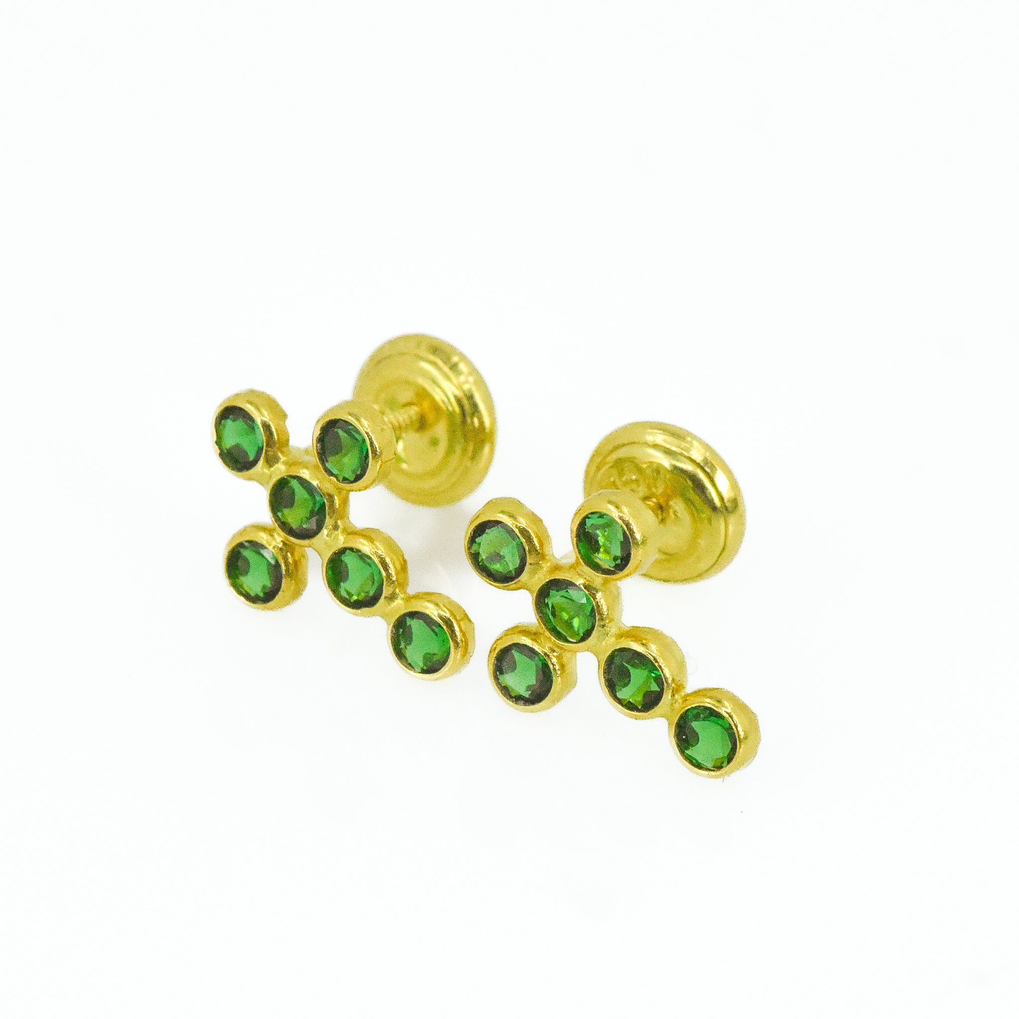 TOPOS CRUZ VERDE X 15MM