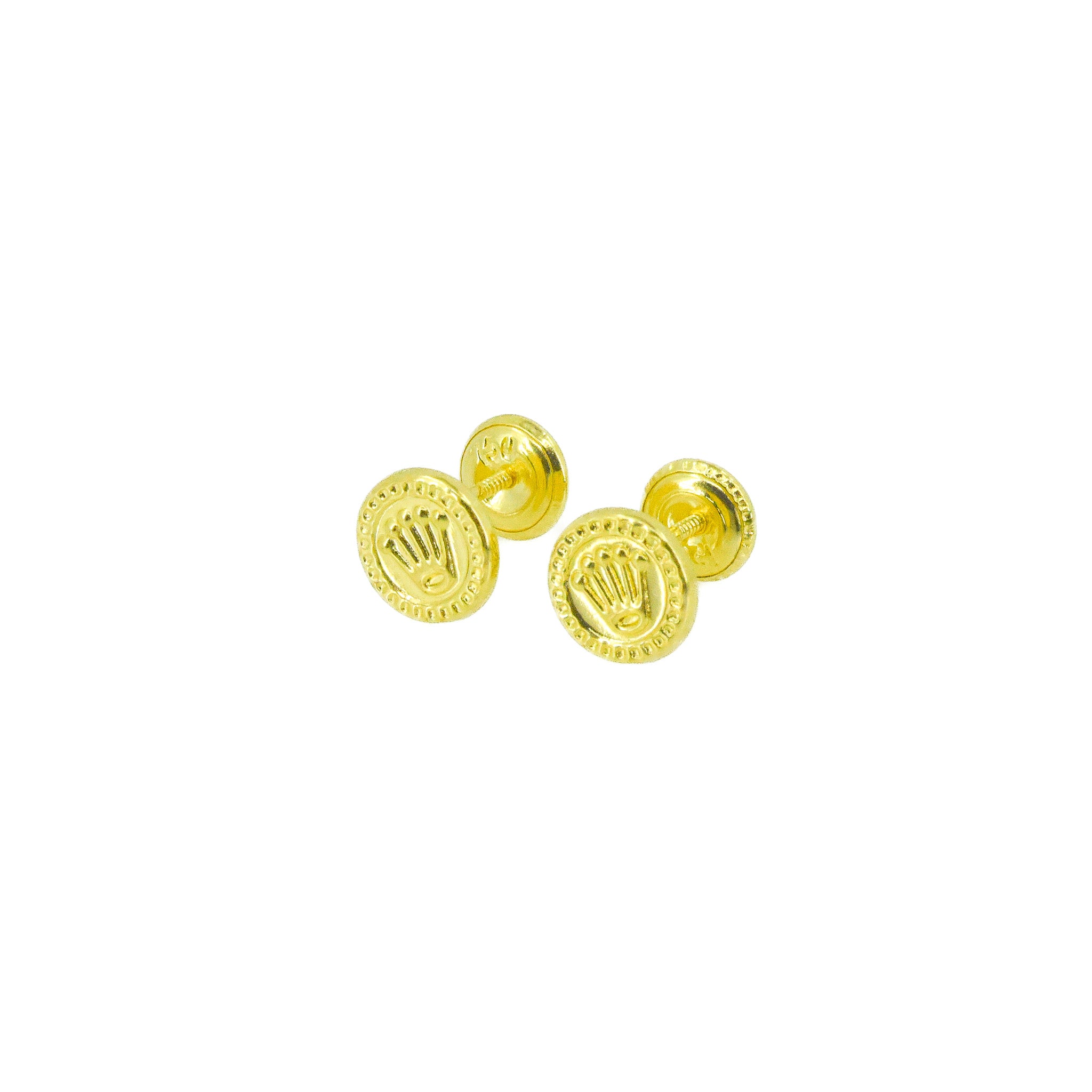 TOPOS CORONA ORO 18K X 7.1 MM
