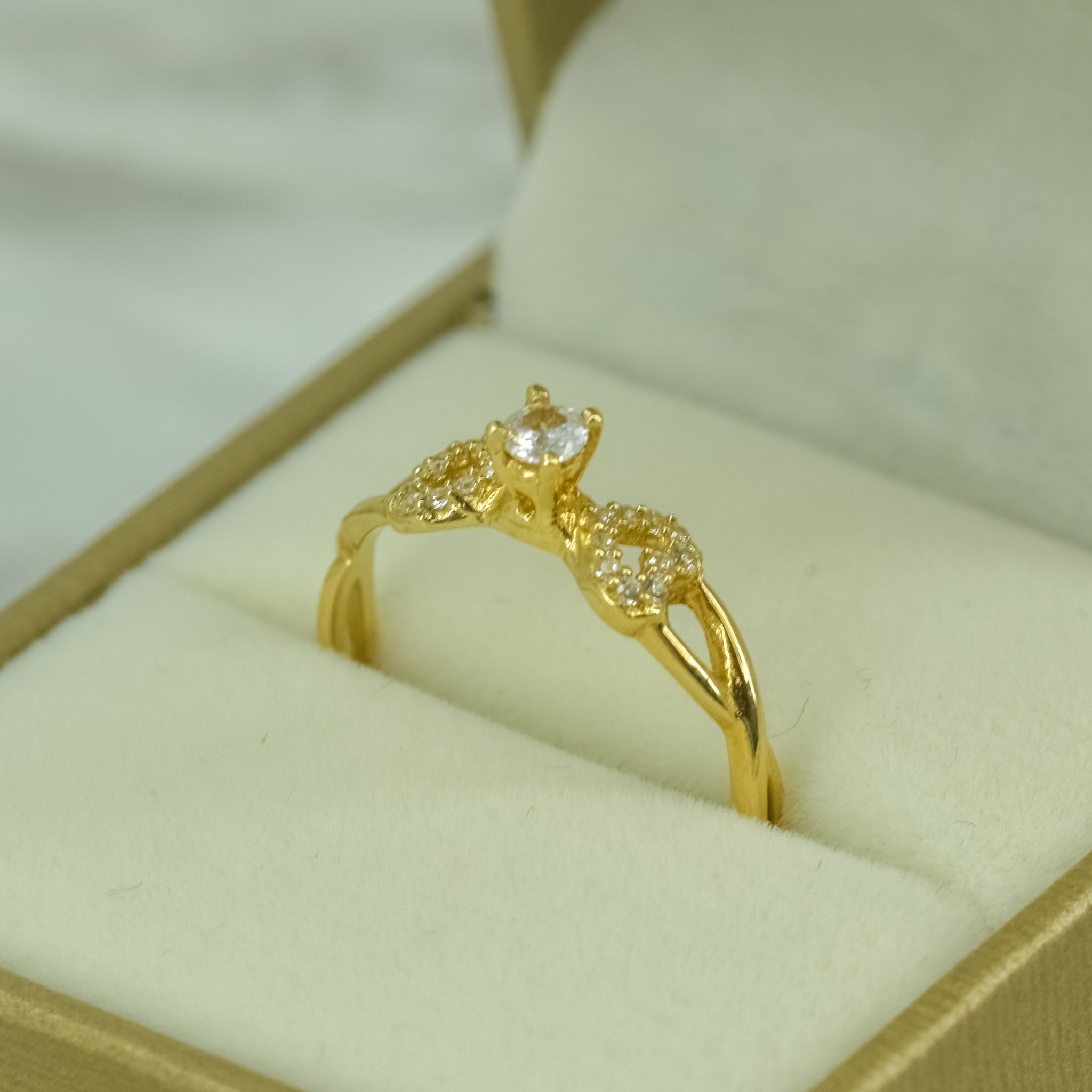ANILLO COMPROMISO TALLA 8