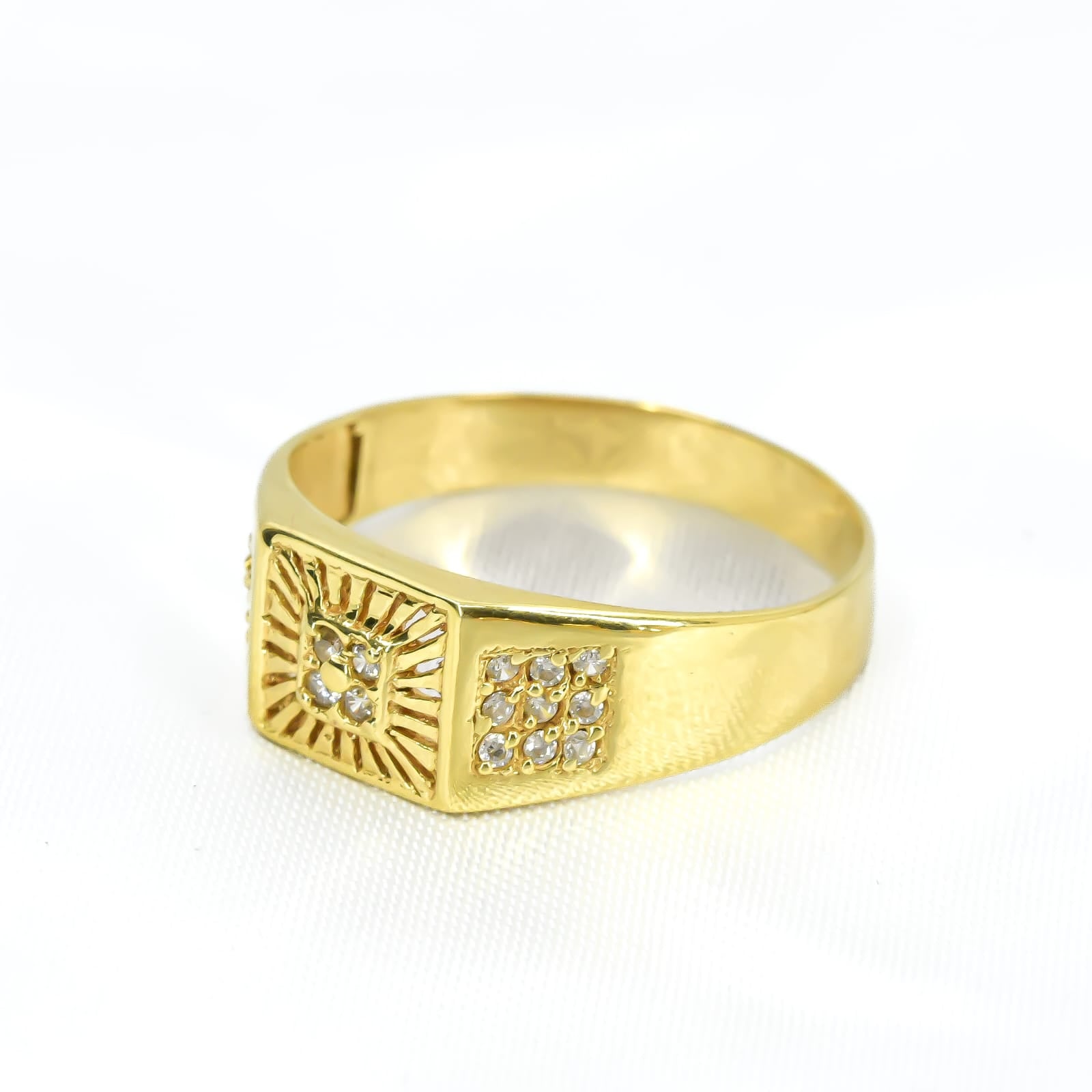 ANILLO ORO 18K TALLA 12 1/4