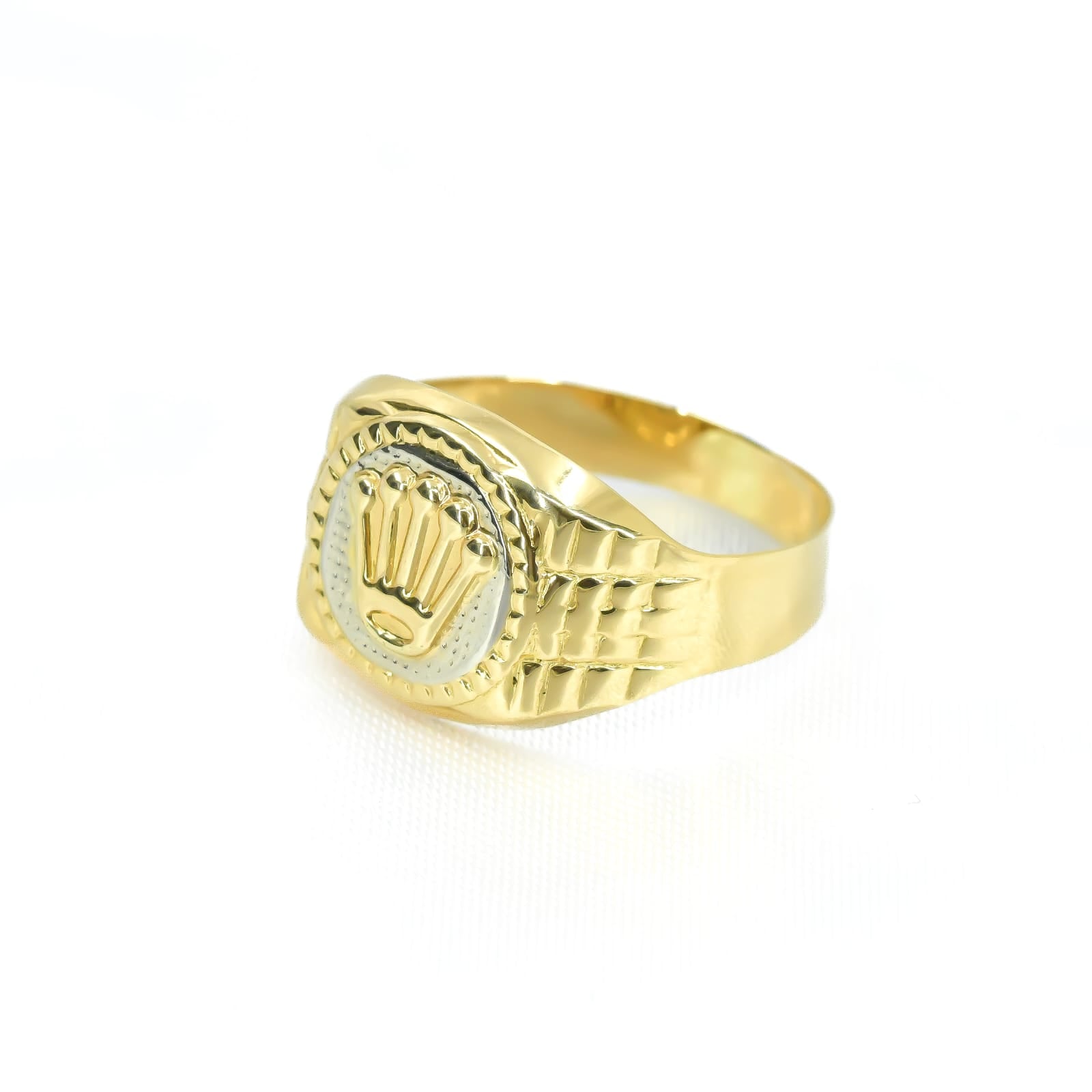 ANILLO CORONO ORO 18K TALLA 10 3/4