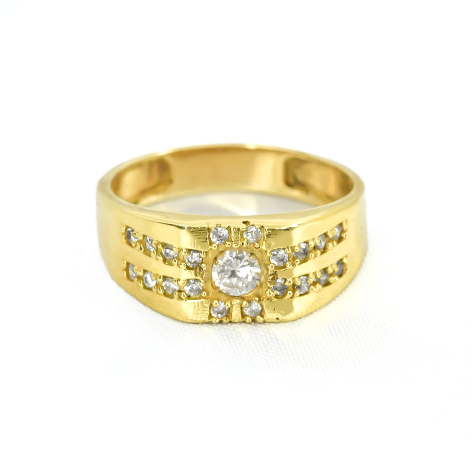 ANILLO ORO 18K TALLA 10 3/4