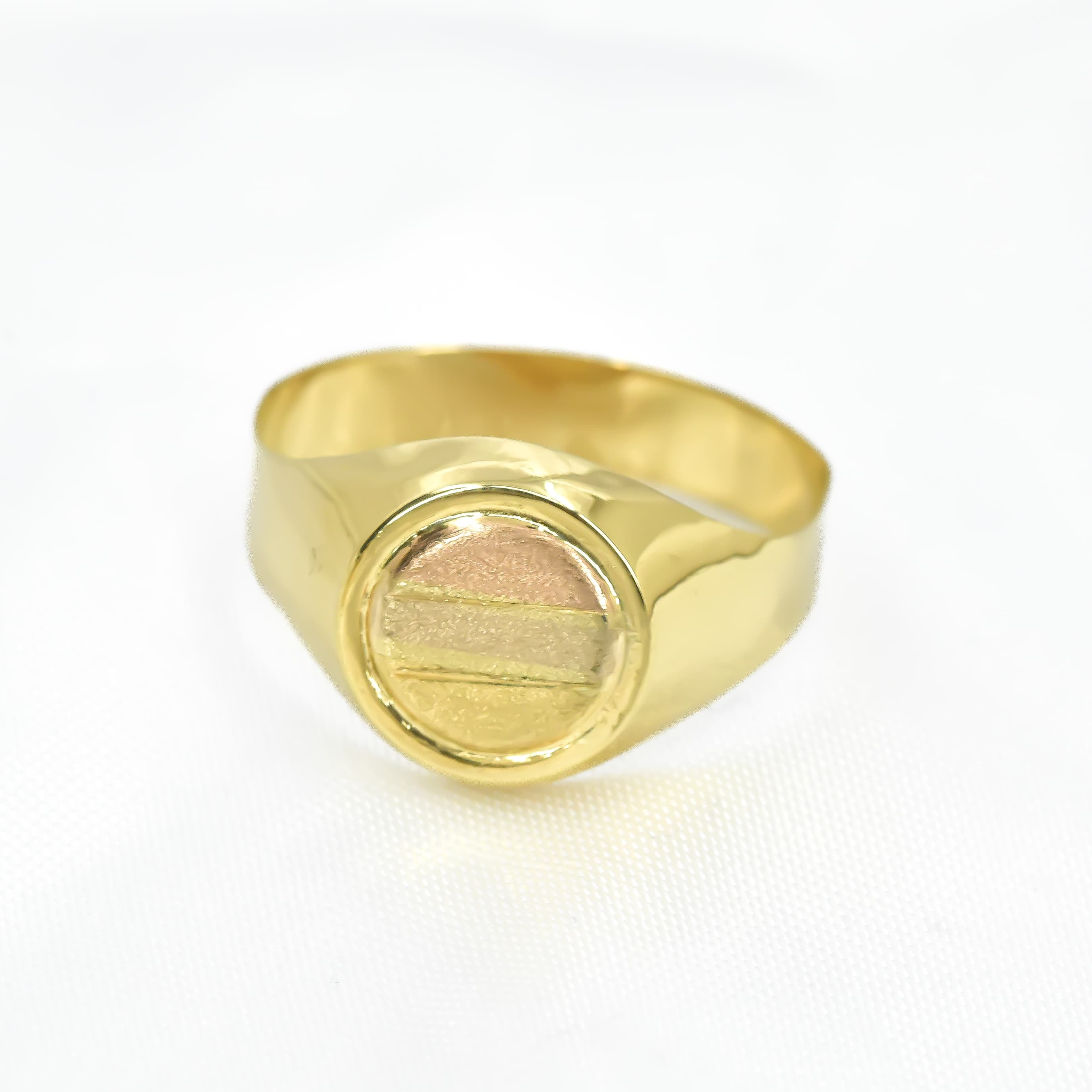 ANILLO ORO 18K TALLA 12 3/4