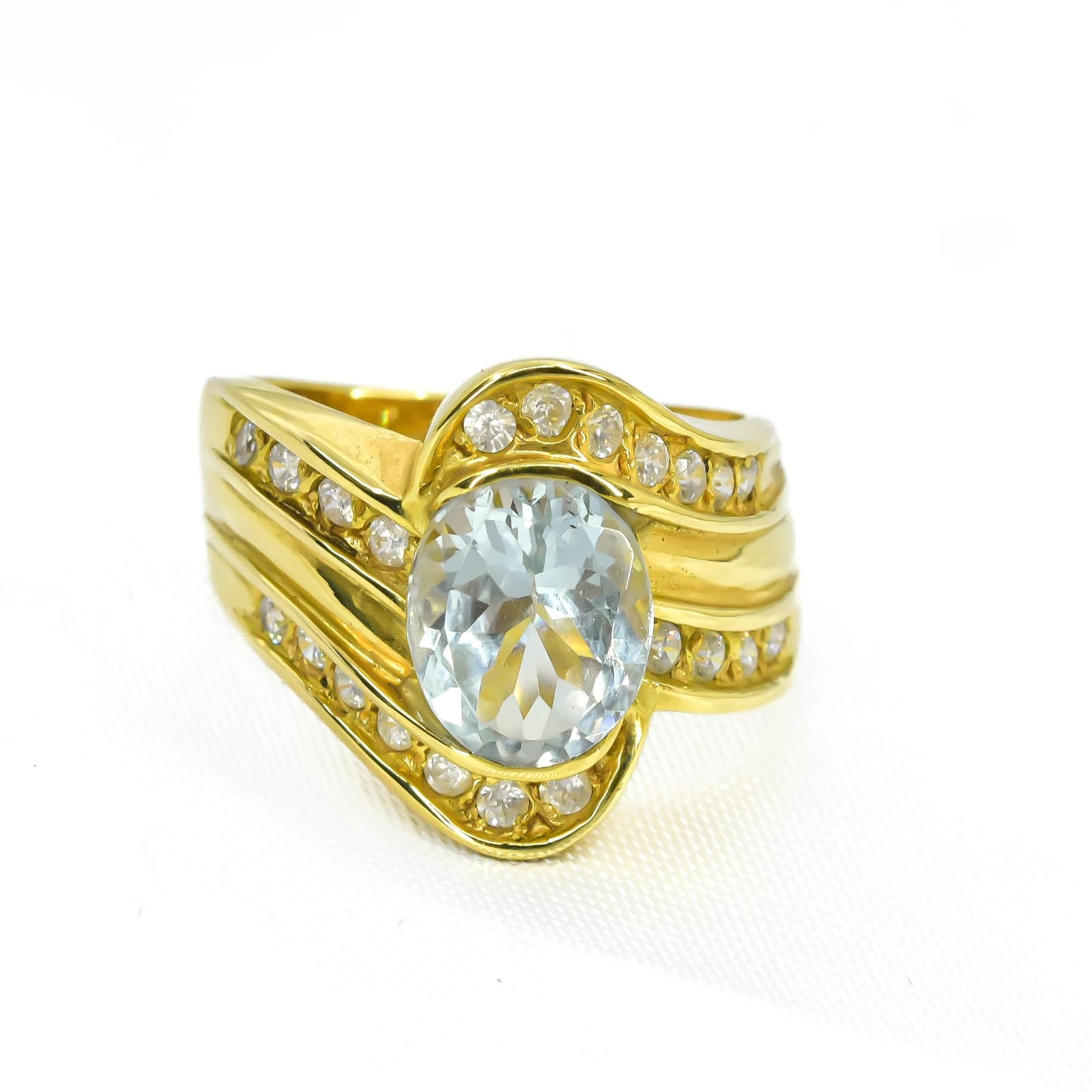 ANILLO ORO 18K TALLA 6 1/2