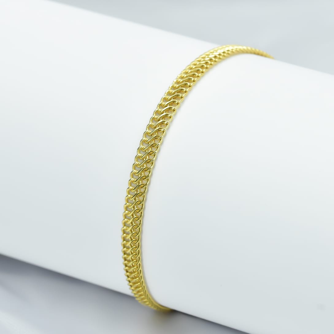 PULSERA T. SEDUSA ORO 18K X 19CM X 4MM