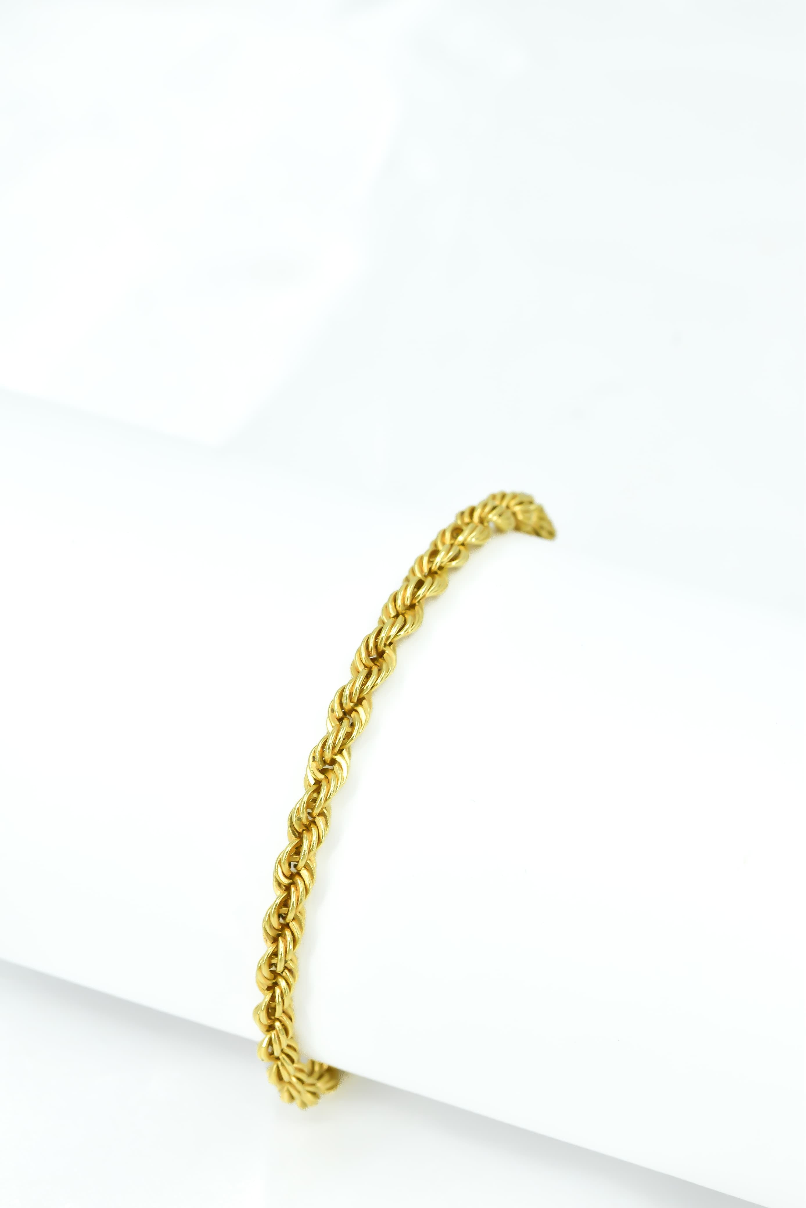 PULSERA T. LAZO ORO 18K X 21CM X 4MM