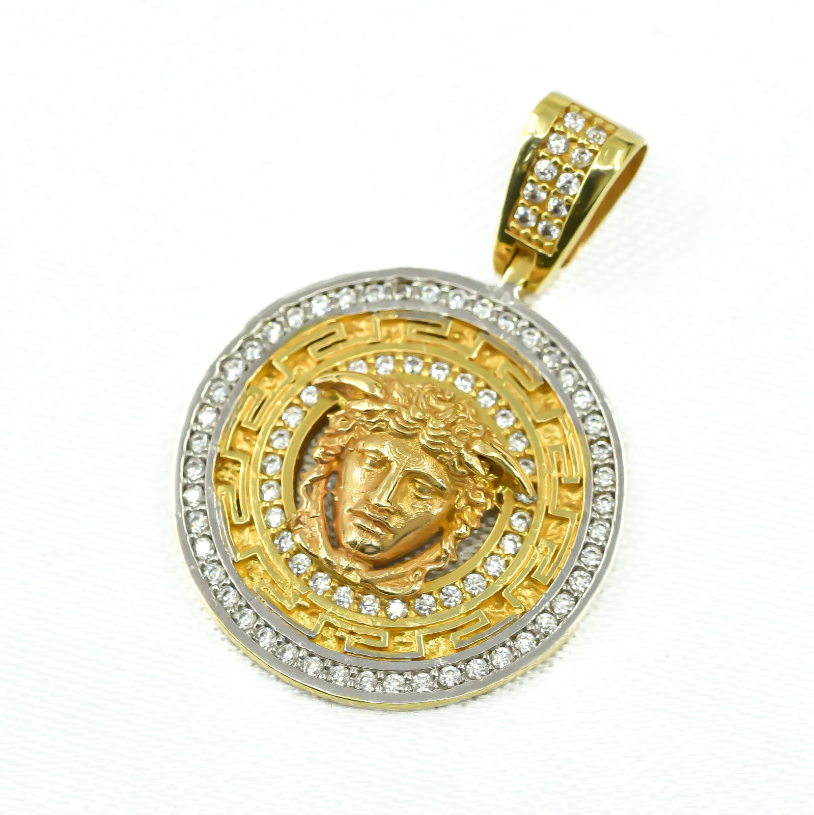 DIJE ROSTRO ORO 18K X 3CM