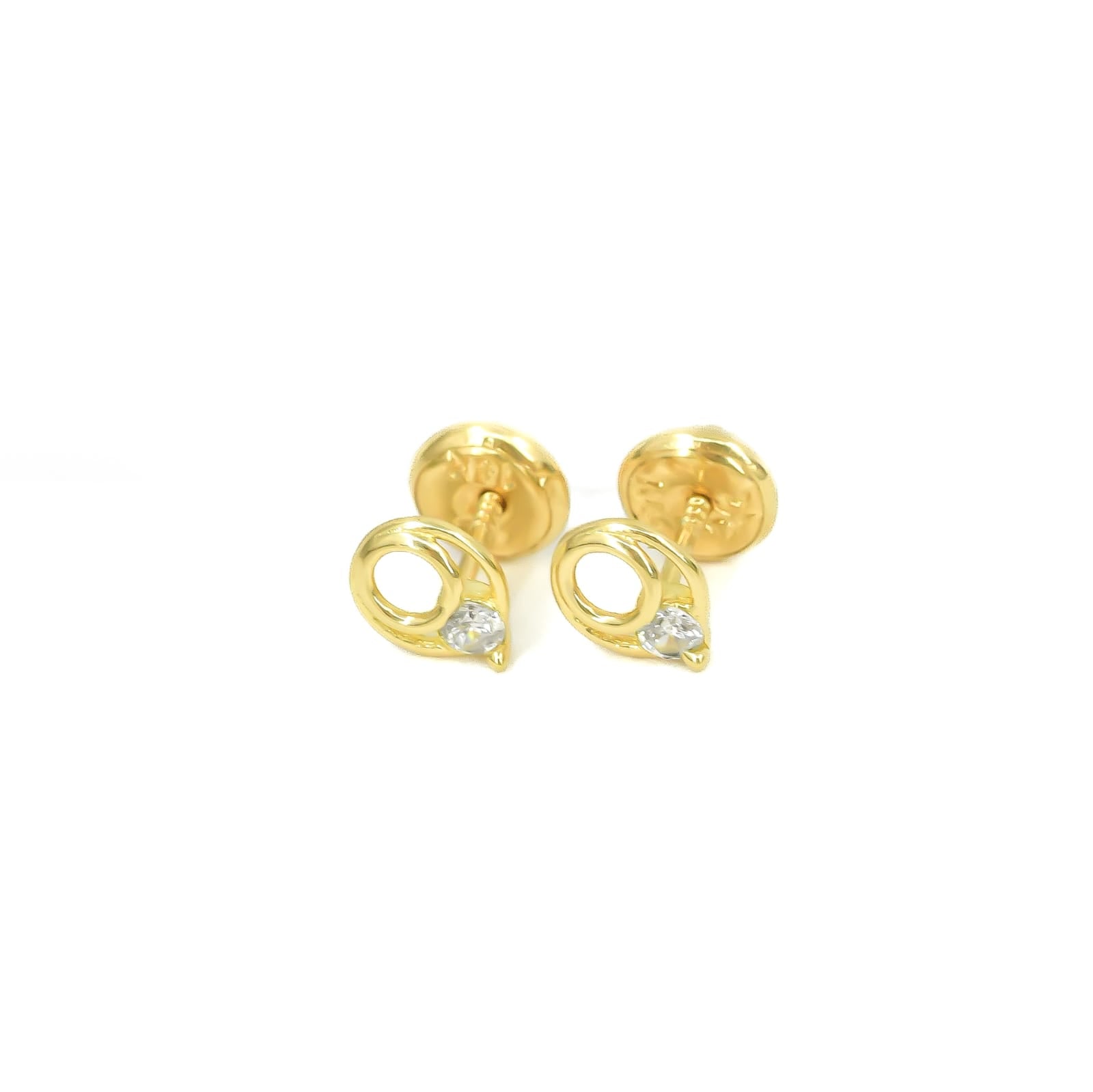 TOPOS REDONDOS ORO 18K X 5.5MM