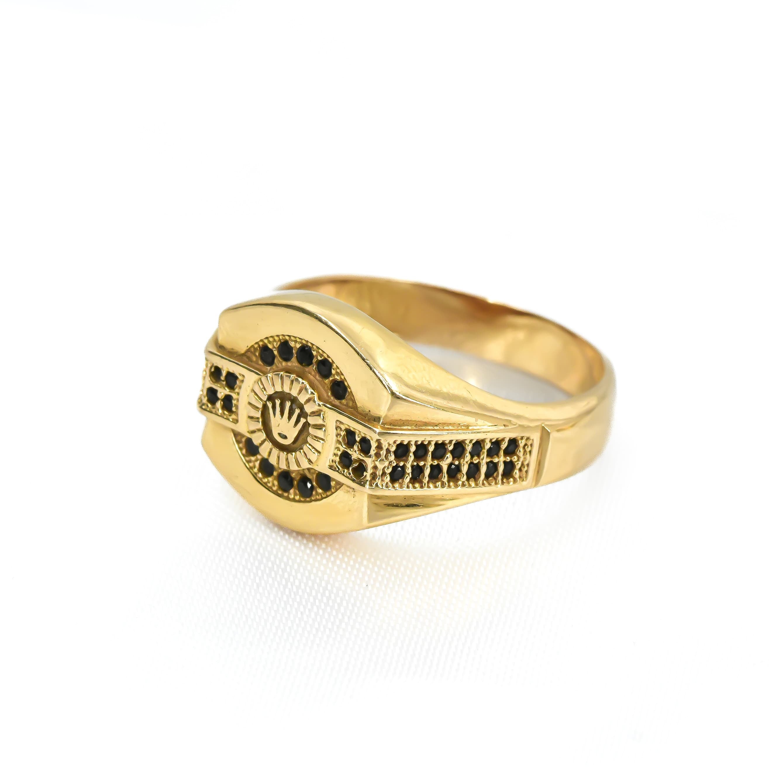 ANILLO CORONA R ORO ROSA TALLA 10