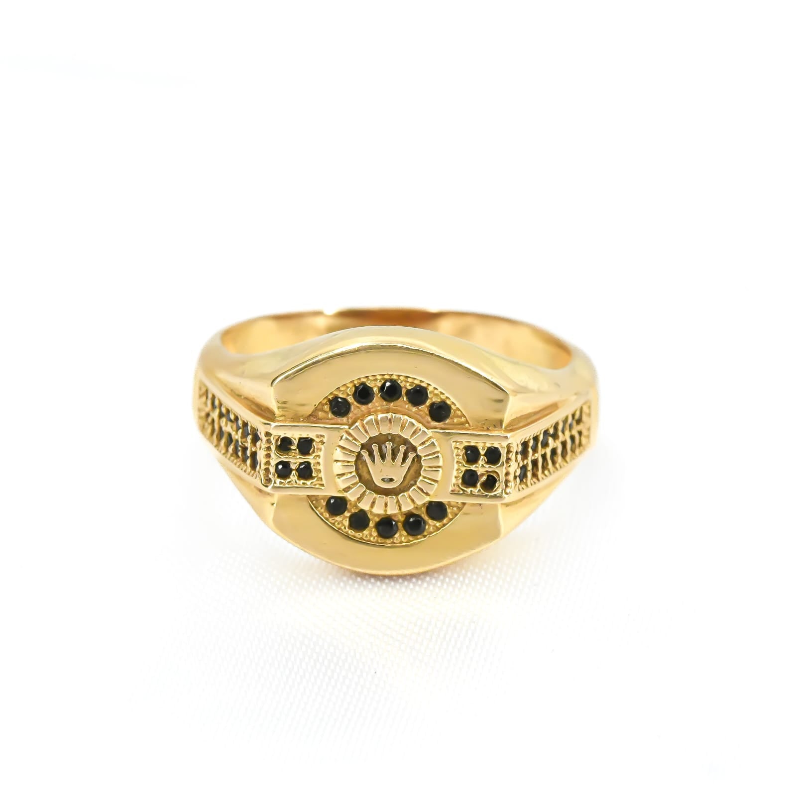 ANILLO CORONA R ORO ROSA TALLA 10