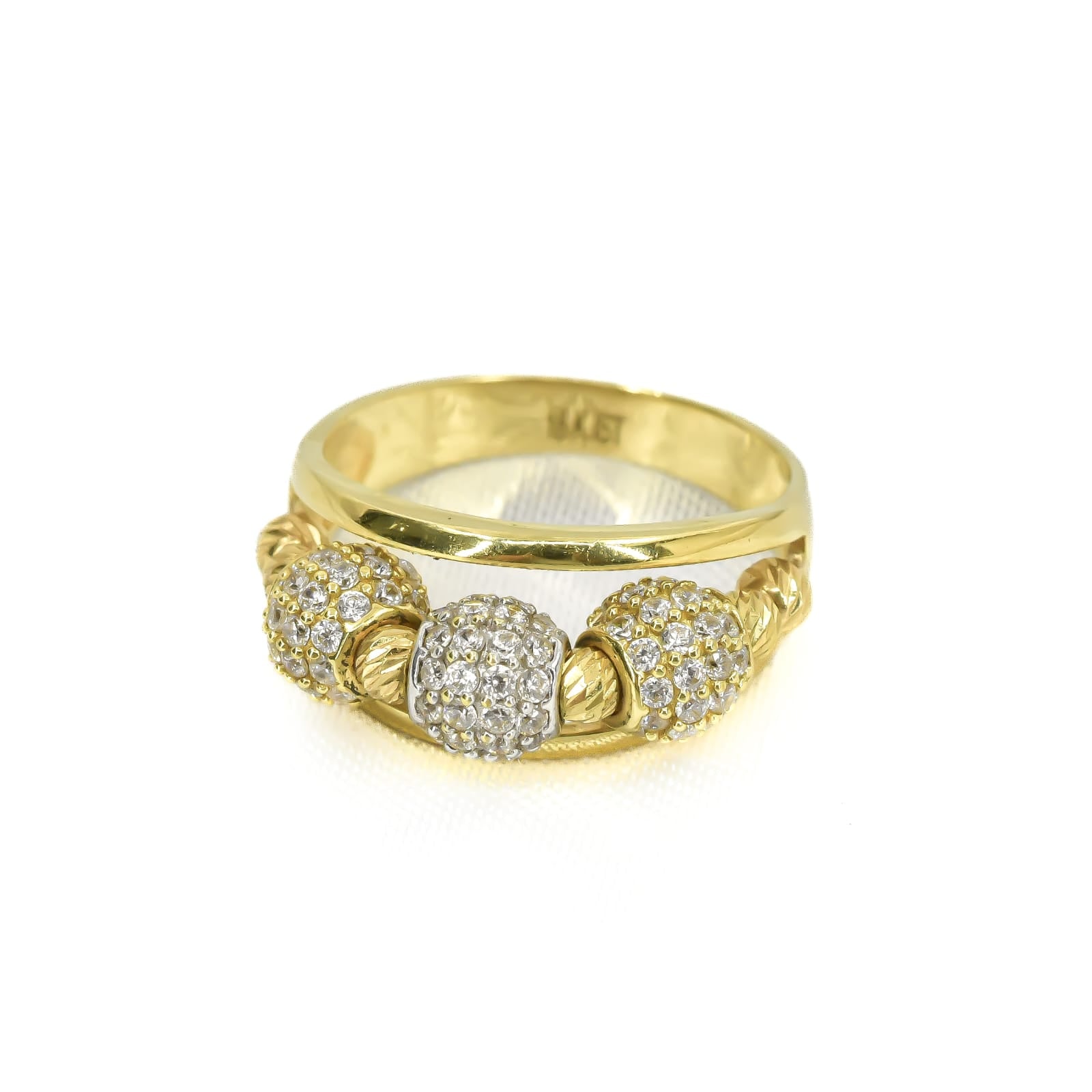 ANILLO BOLA DE FUEGO TALLA 7