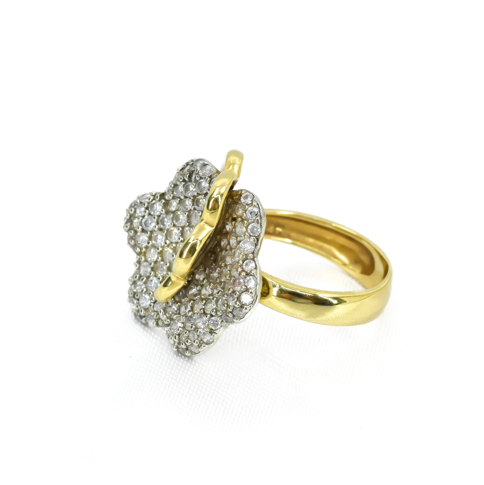 ANILLO FLOR CRUZADA TALLA 4/5