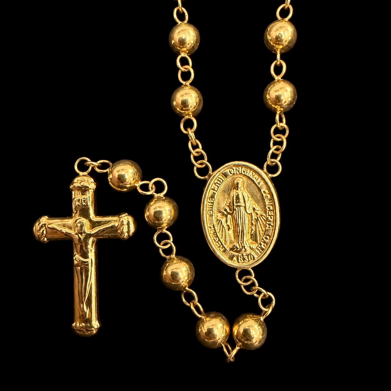 ROSARIO  60CM 6MM MILAGROSA